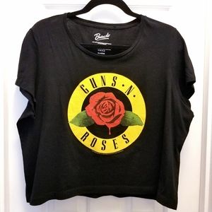 Bravado Guns N Roses Crop Top